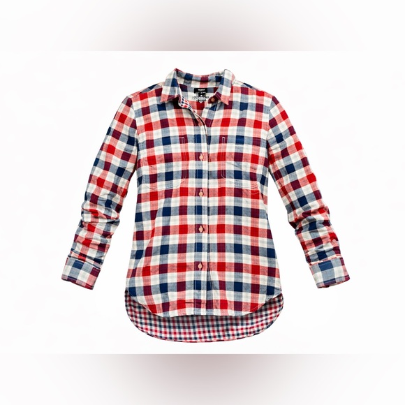 Madewell Tops - Madewell Emmett Plaid Small Ex-boyfriend Long Sleeve Gingham Button Shir…​​